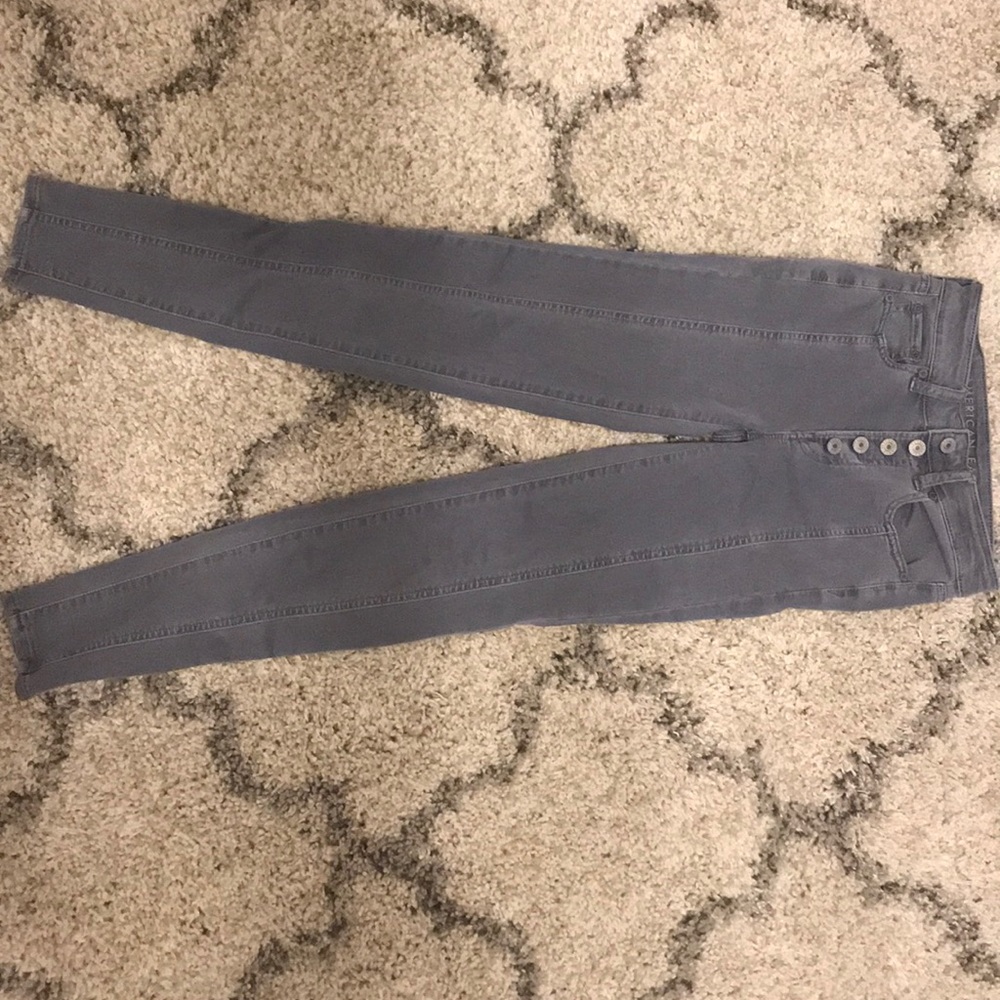 COPY - Navy/gray/blue American eagle denim jeans